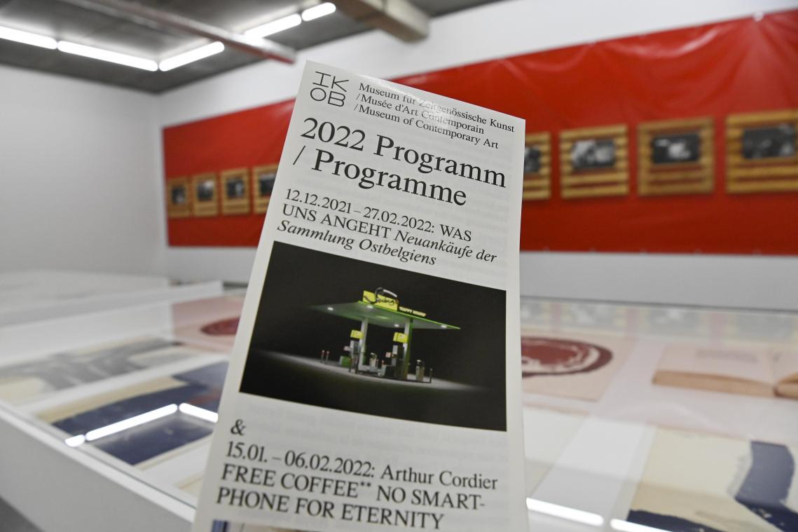 <p>IKOB stellt Programm für 2022 vor: Ein ganzes Jahr vollgepackt mit Kunst</p>

