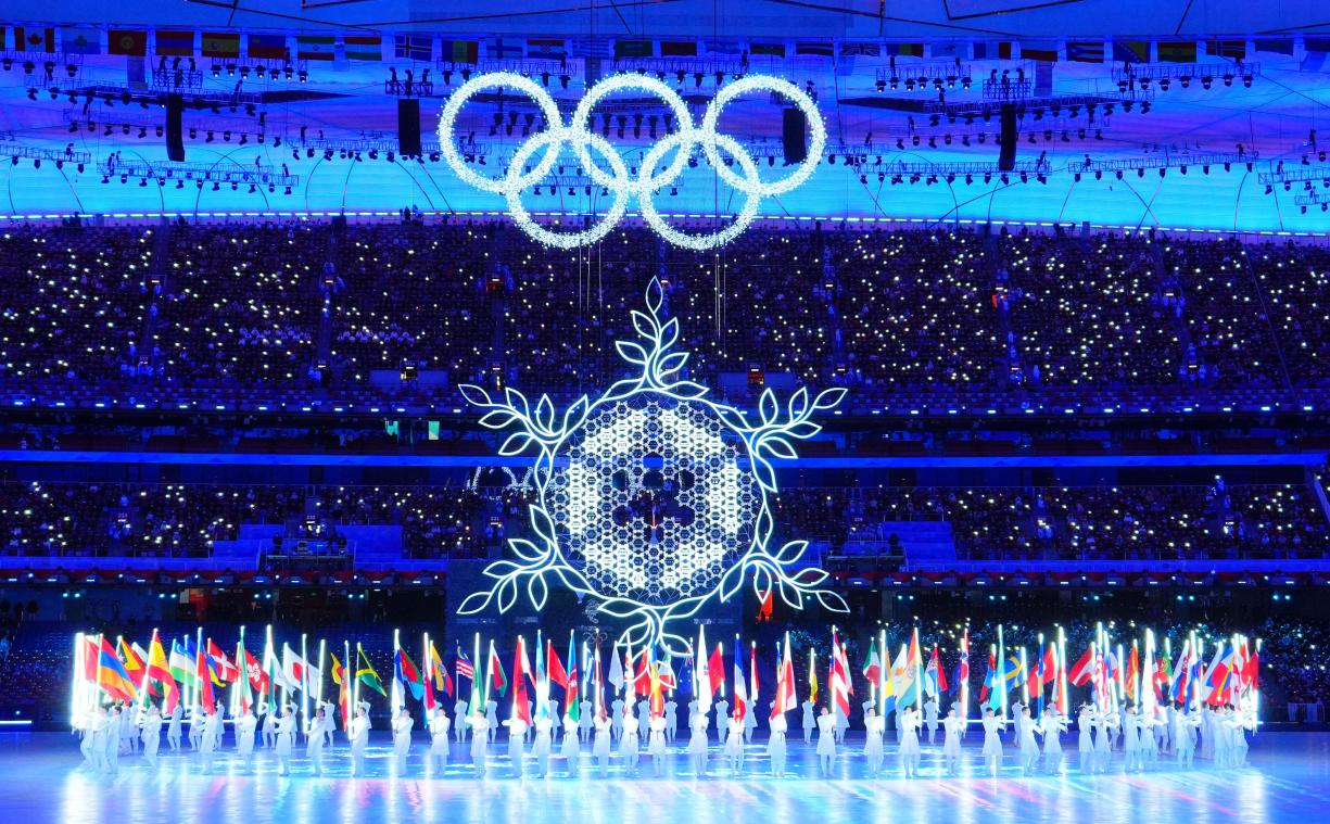 <p>Die Olympischen Spiele 2022 klangen am Sonntag mit einer Abschlussfeier aus.</p>