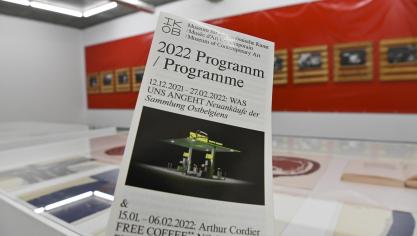 <p>IKOB stellt Programm für 2022 vor: Ein ganzes Jahr vollgepackt mit Kunst</p>
