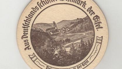 <p>Prümer Bierdeckel von 1922</p>