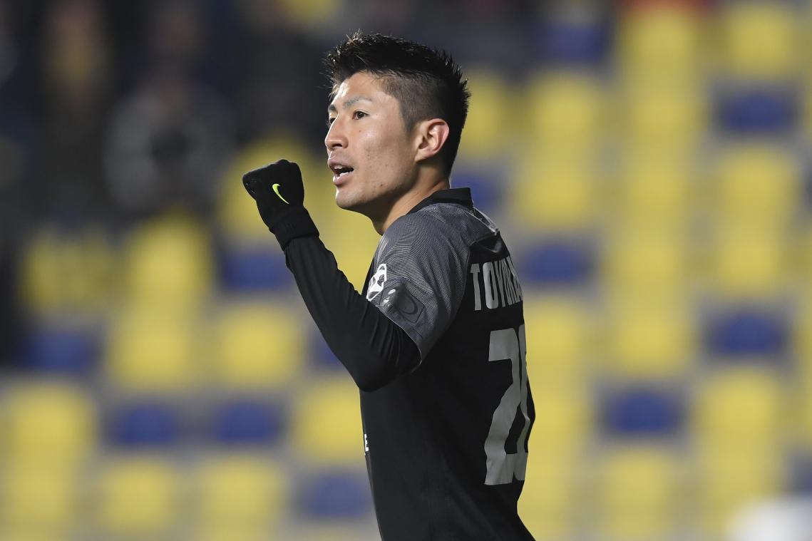 <p>Fehlt gegen Zulte Waregem verletzt: Yuta Toyokawa</p>