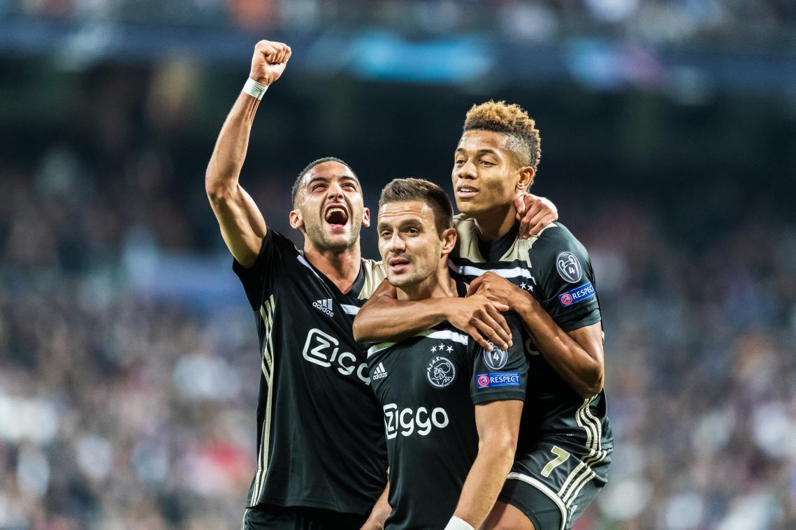 <p>Ajax Amsterdam steht im Viertelfinale der Champions League.</p>