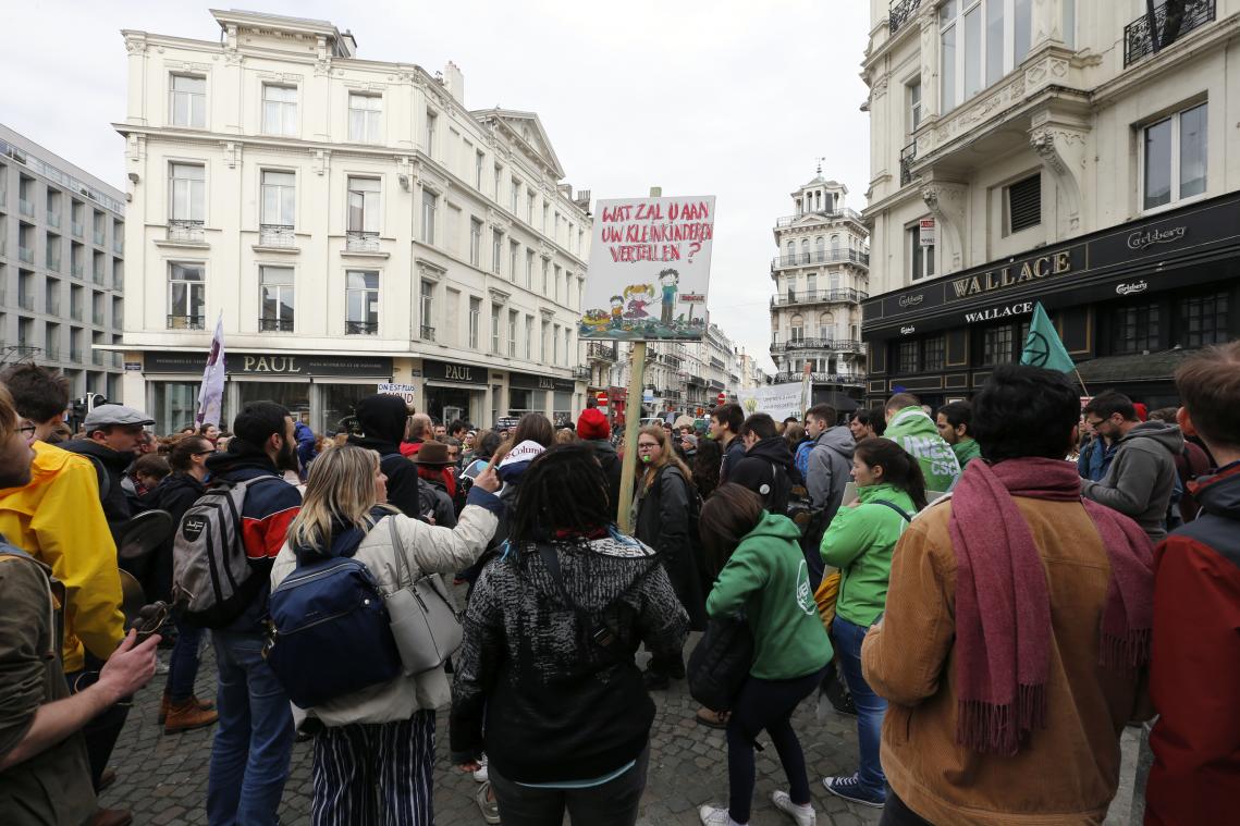 <p>Am Freitag ereignete sich in der Hauptstadt eine Klima-Demo.</p>