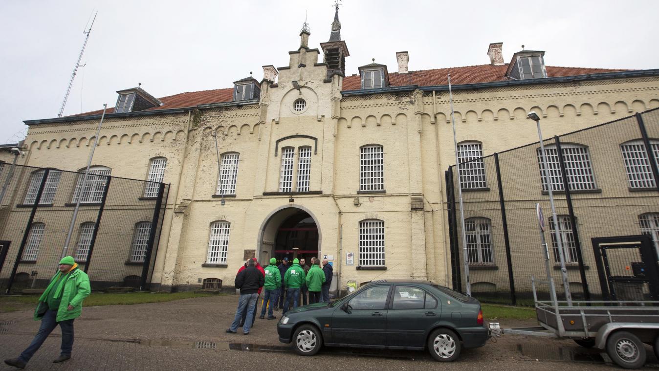 <p>Ein Blick auf das Gefängnis in Merksplas</p>