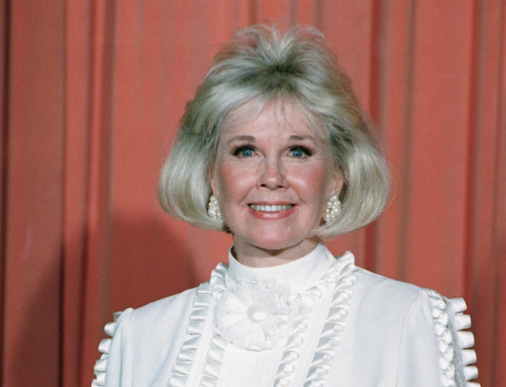<p>Doris Day bei der Verleihung der Golden Globe Awards 1989.</p>