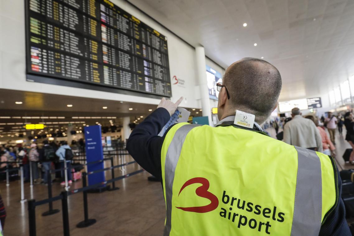 <p>Der Streik hat vor allem in Zaventem für Flugausfälle gesorgt.</p>