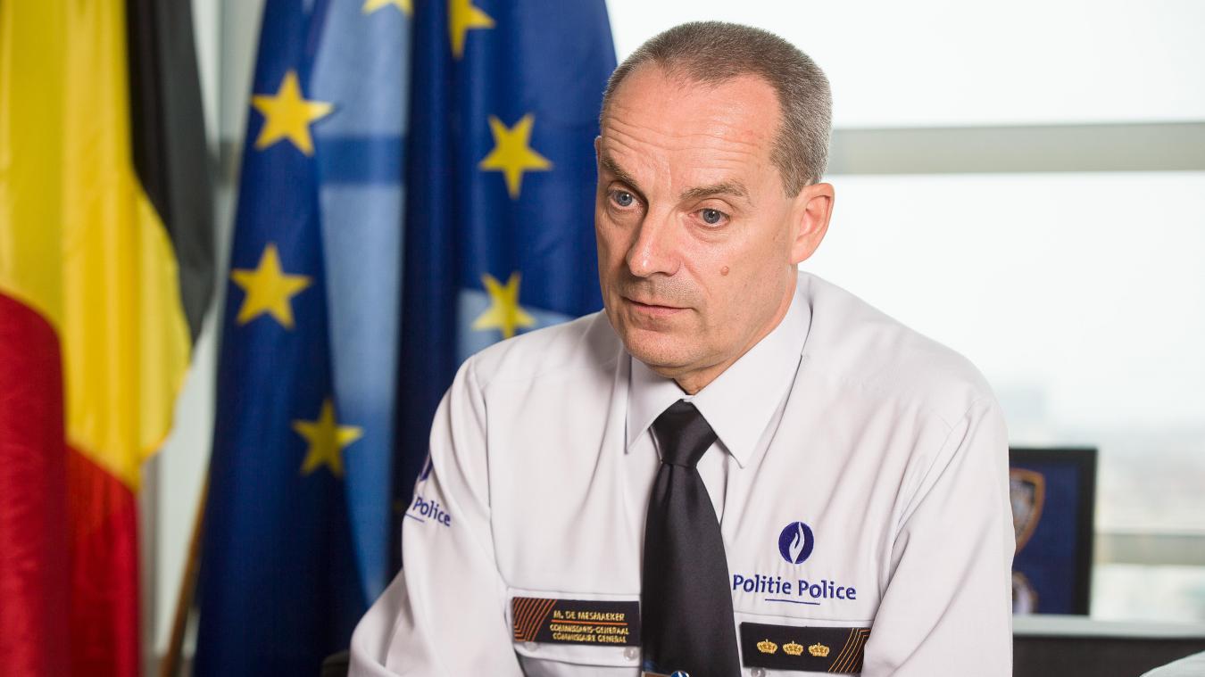 <p>Marc De Mesmaeker ist seit Juni 2018 der neue Chef der föderalen Polizei.</p>