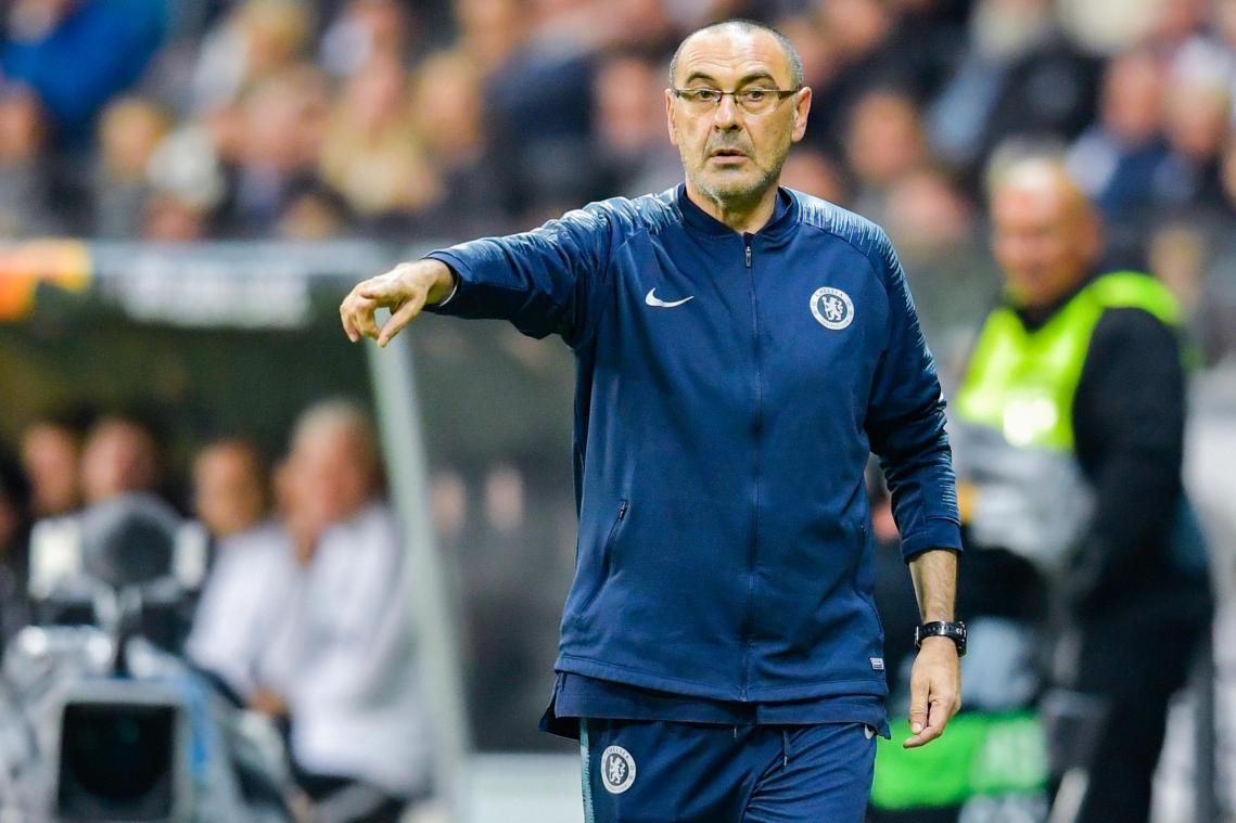 <p>Maurizio Sarri verlässt Chelsea in Richtung Turin.</p>