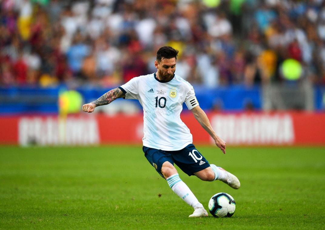 <p>Lionel Messi konnte noch nicht glänzen.</p>