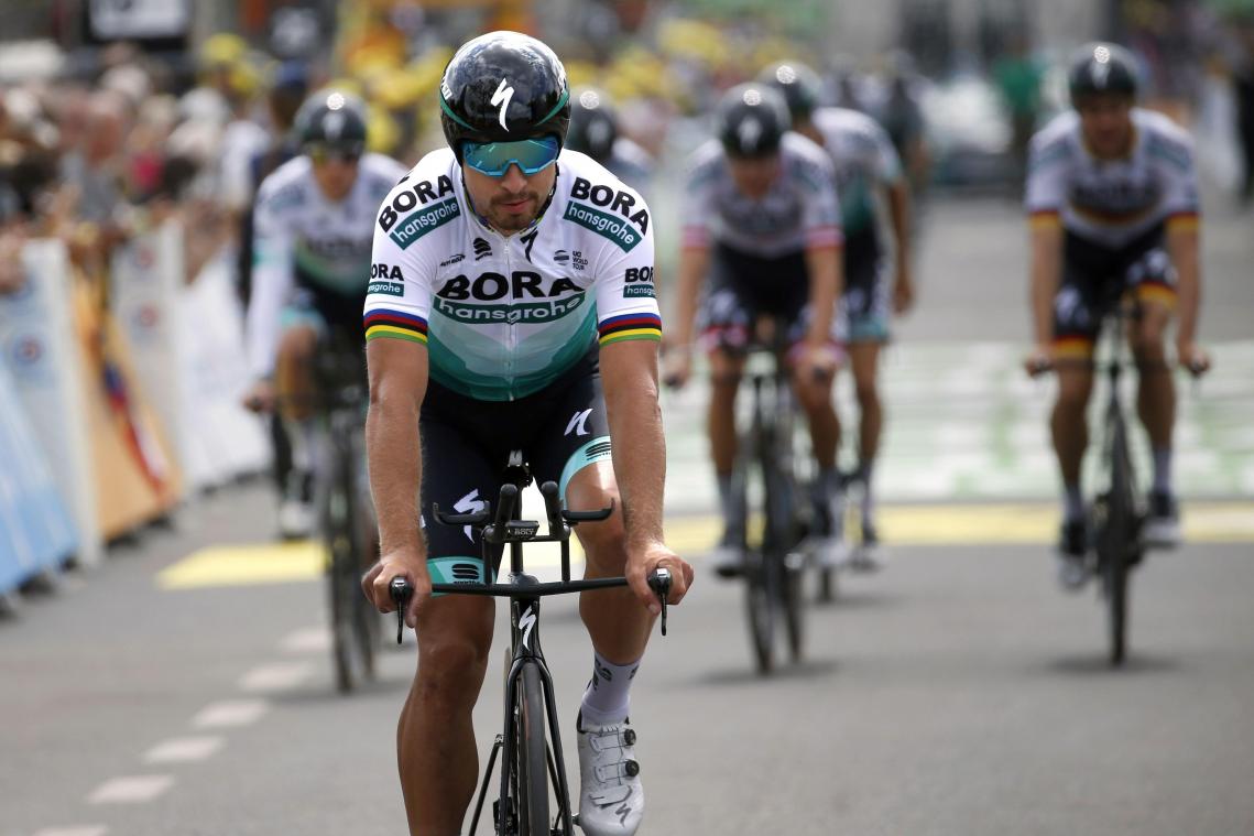 <p>Geht als einer der Favoriten in den Tag: Peter Sagan.</p>
