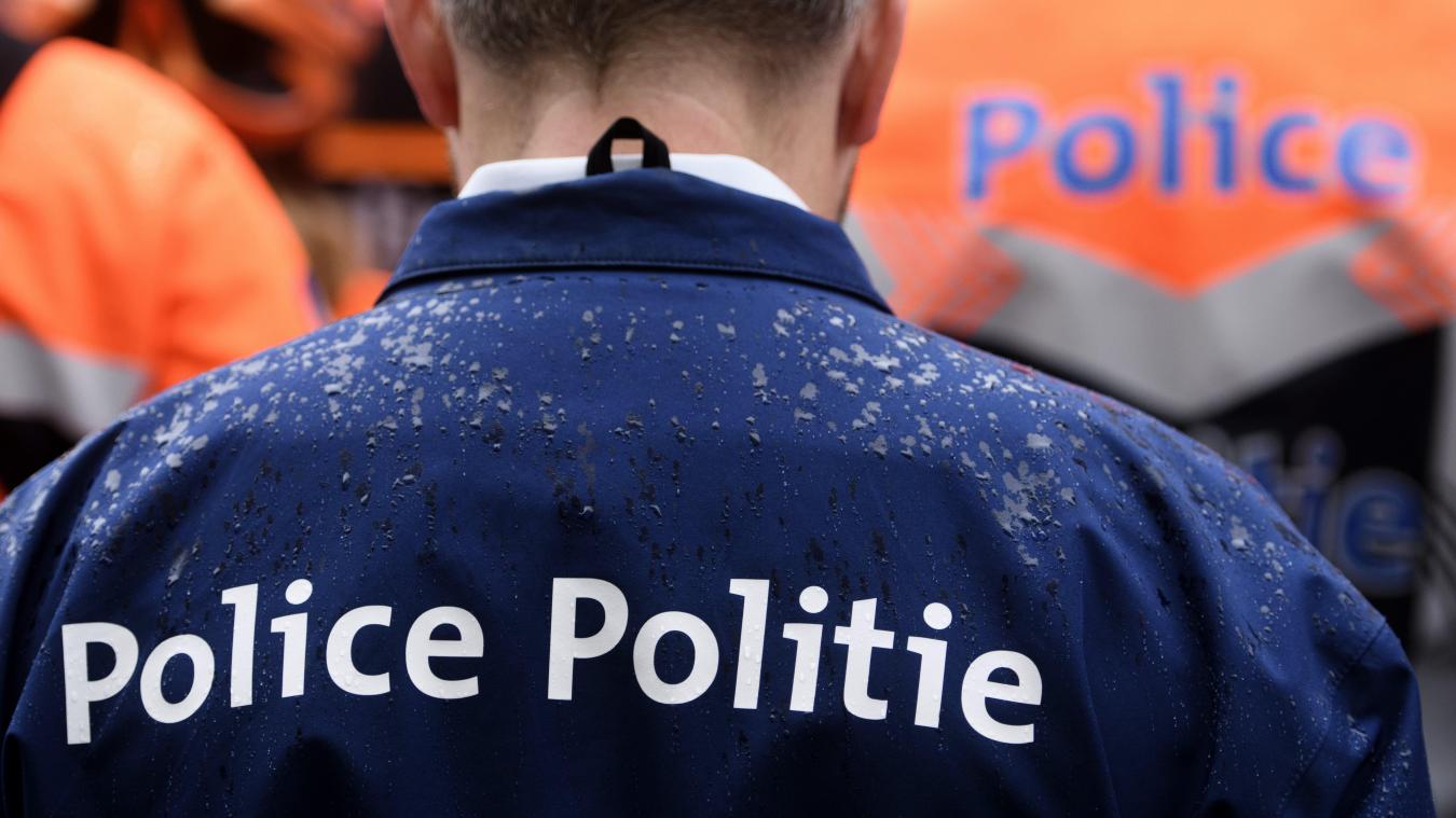 <p>Polizei wendet striktes Versammlungsverbot an</p>
