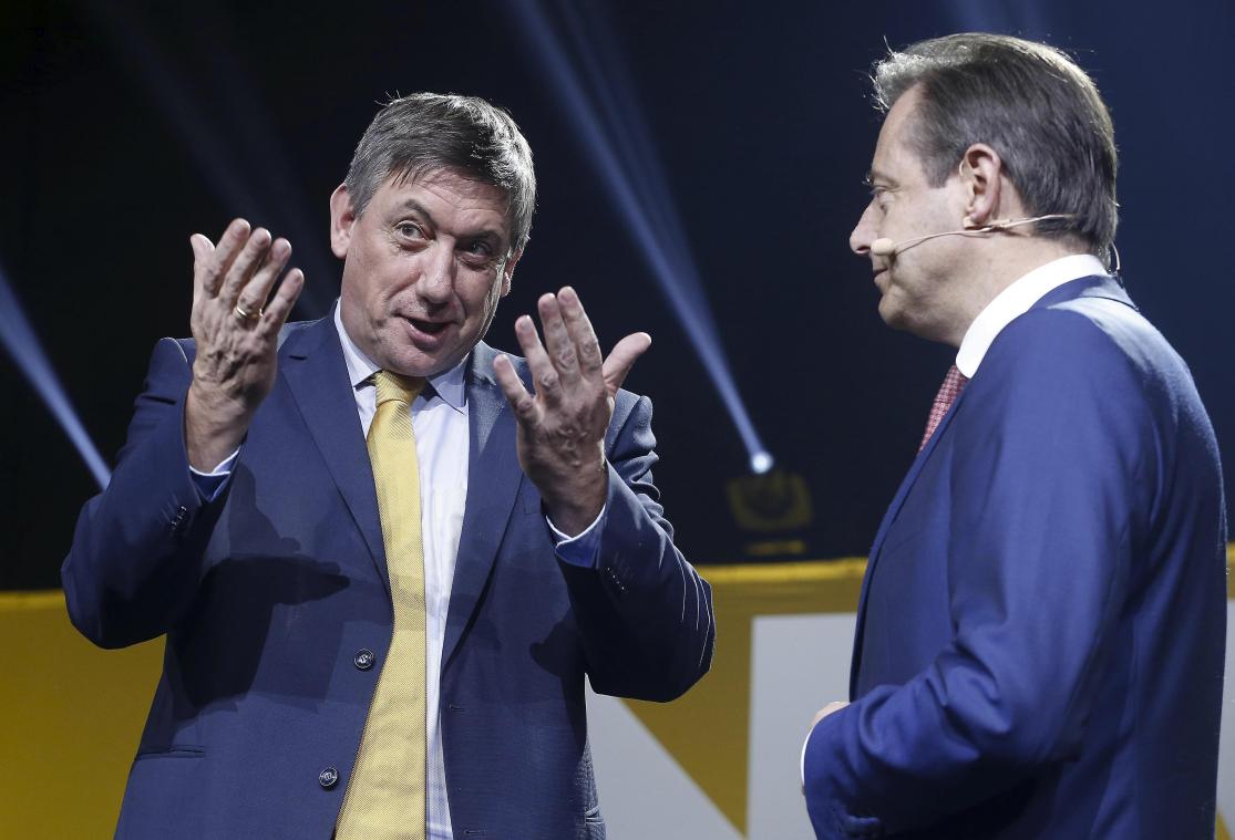 <p>Wird Jan Jambon (l.) und nicht Bart De Wever (r.) neuer Ministerpräsident Flanderns?</p>