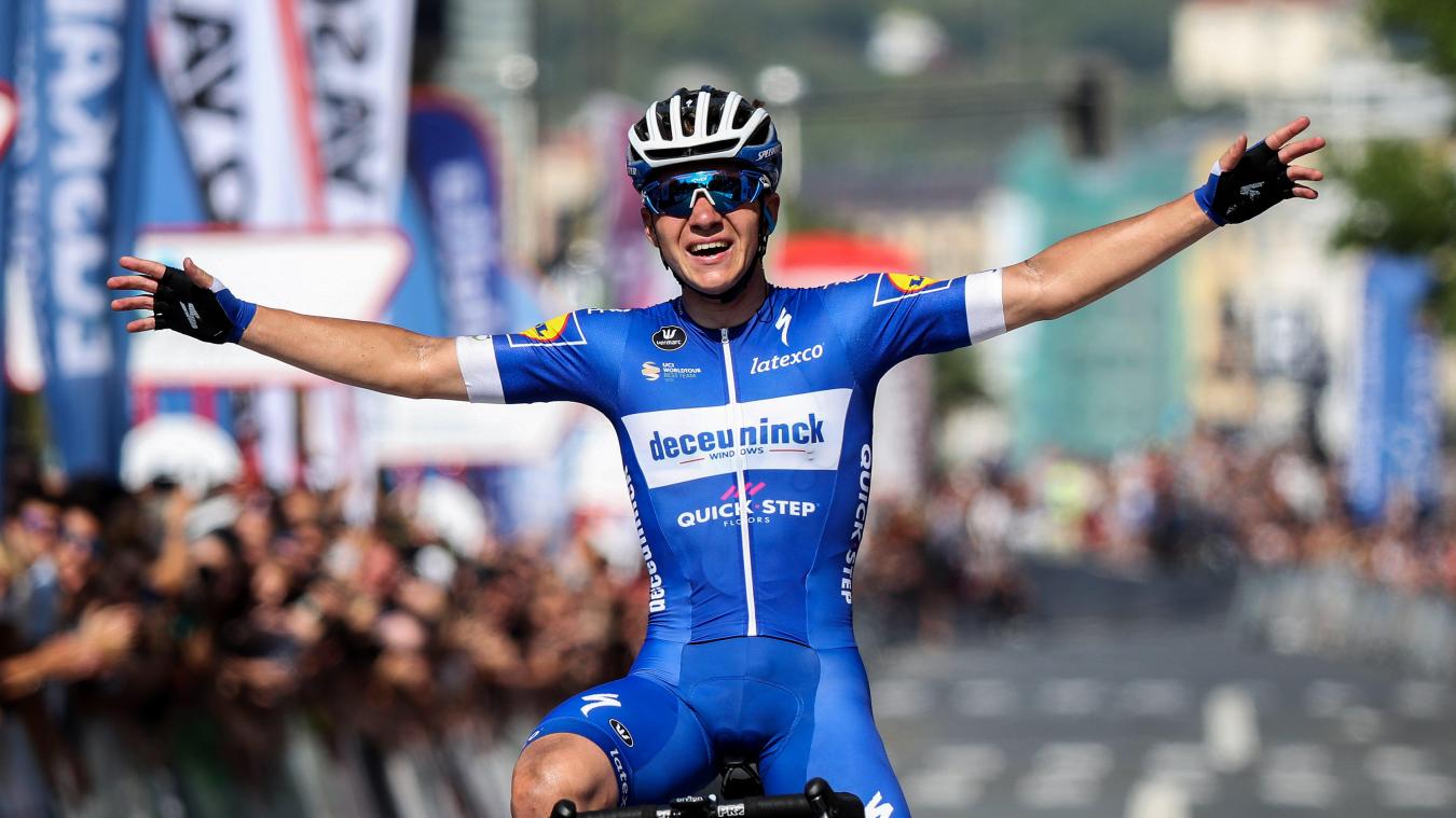 <p>Konnte am Samstag das Rennen für sich entscheiden: Remco Evenepoel.</p>