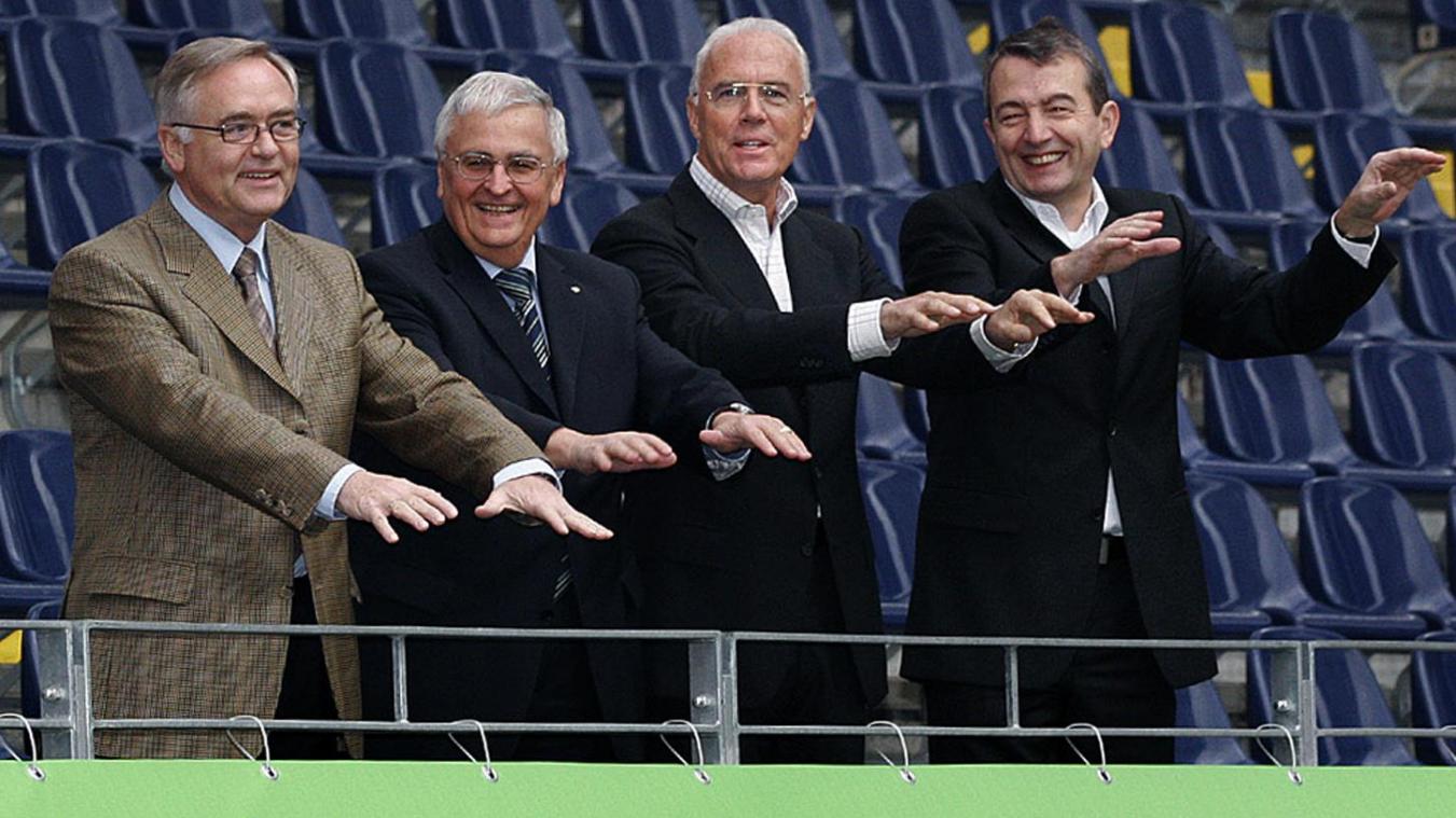 <p>Vergabe der WM 2006: Anklage gegen Niersbach und Zwanziger</p>