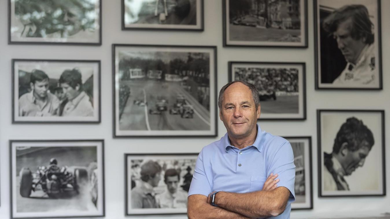 <p>Gerhard Berger in seinem Büro.</p>