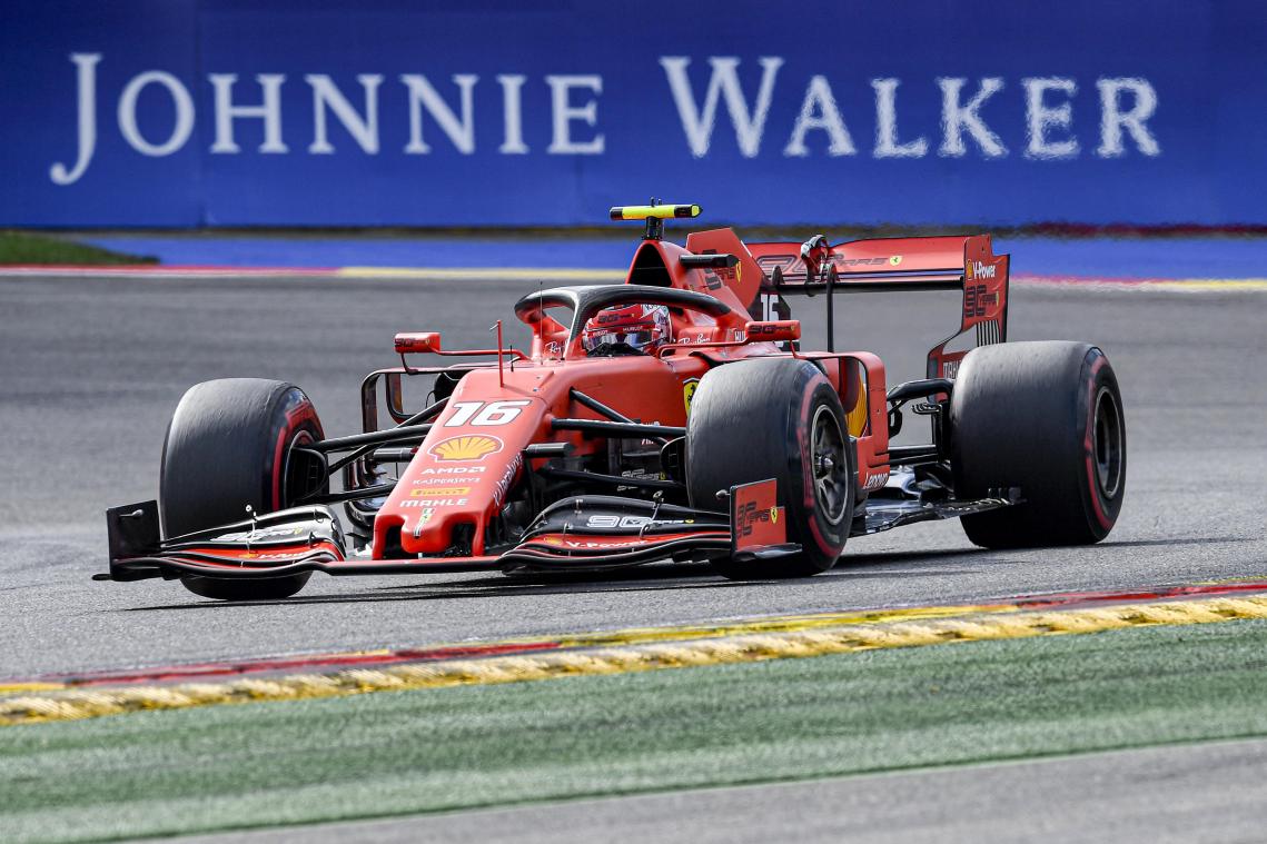 <p>Charles Leclerc (Ferrari) gewann in Spa-Francorchamps das erste Formel-1-Rennen seiner Karriere.</p>