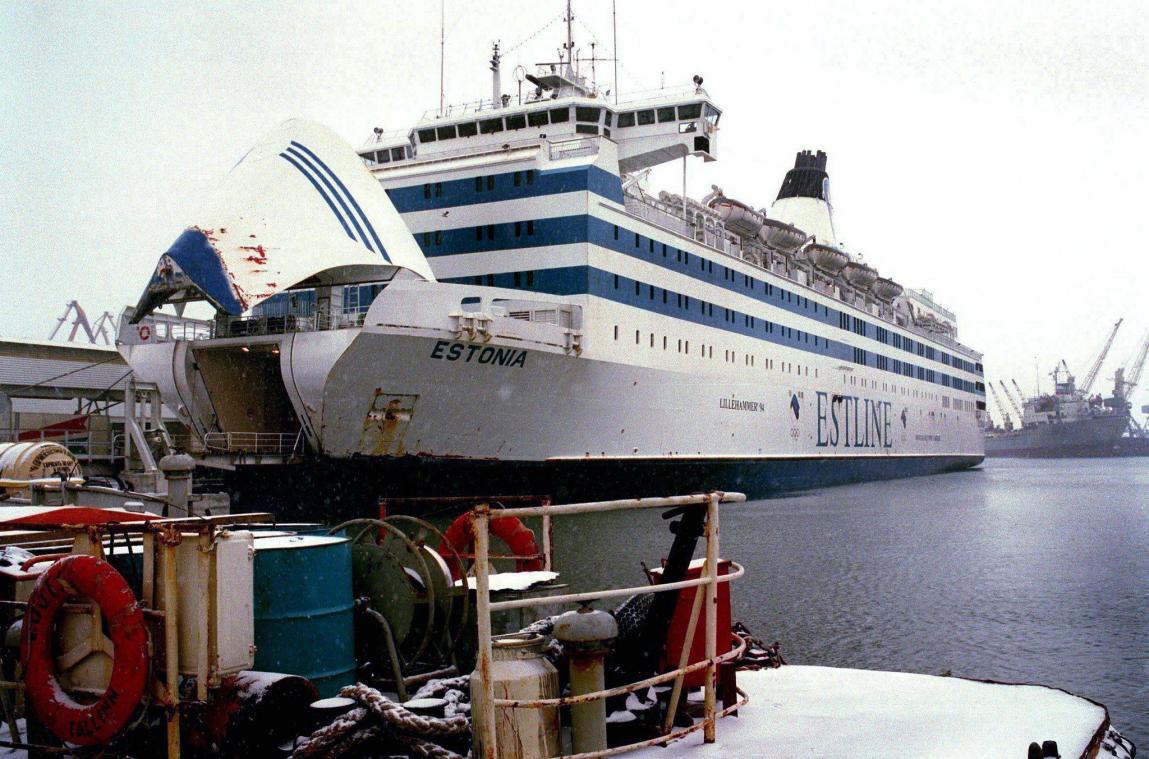 <p>Vor 25 Jahren sank die „Estonia“.</p>