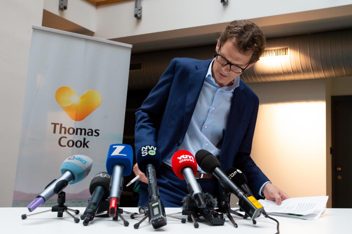 <p>Thomas Cook CEO Jan Dekeyser.</p>