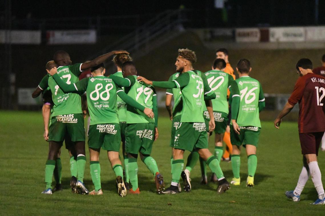 <p>Hat nach den Jahren voller Abstiegskampf wieder etwas zu feiern: die Union Kelmis</p>