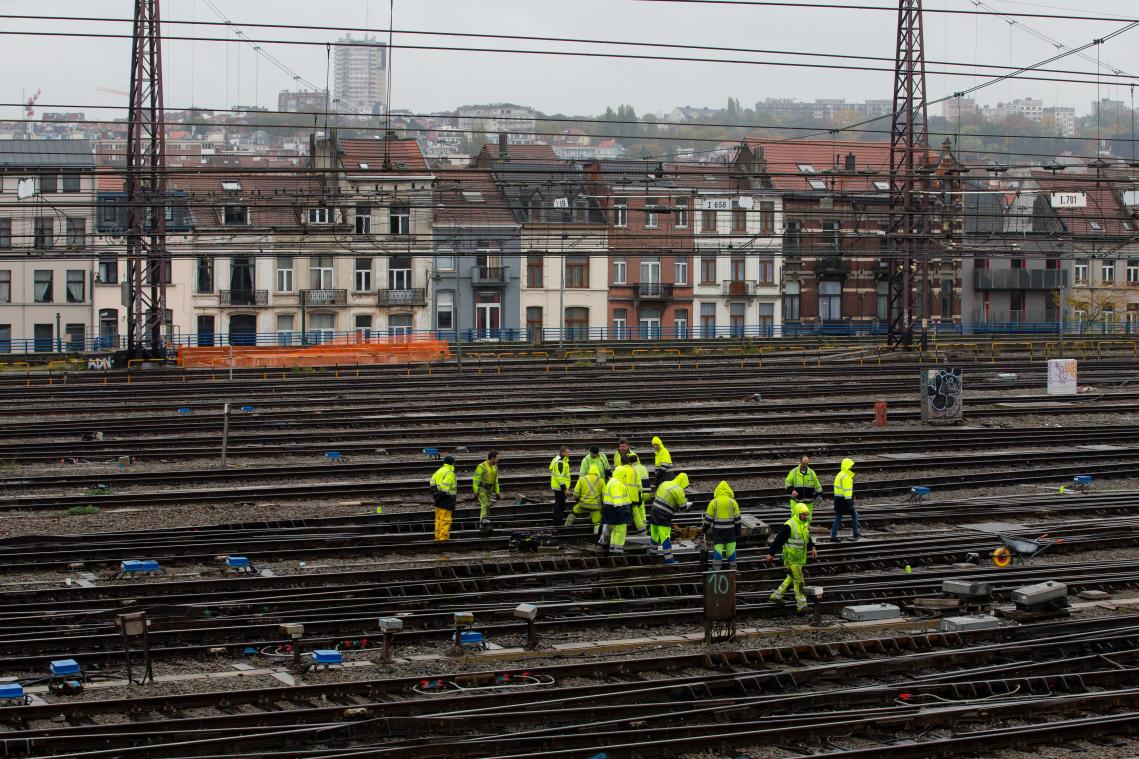 <p>Die Arbeiten hatten an diesem Wochenende stattgefunden.</p>