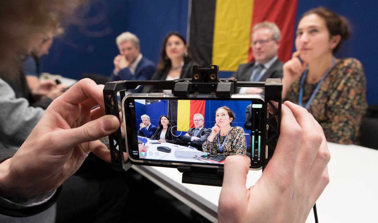 <p>Die Regierungen der Teilstaaten (hier bei der Weltklimakonferenz in Madrid) haben sich auf einen Klimaplan geeinigt.</p>