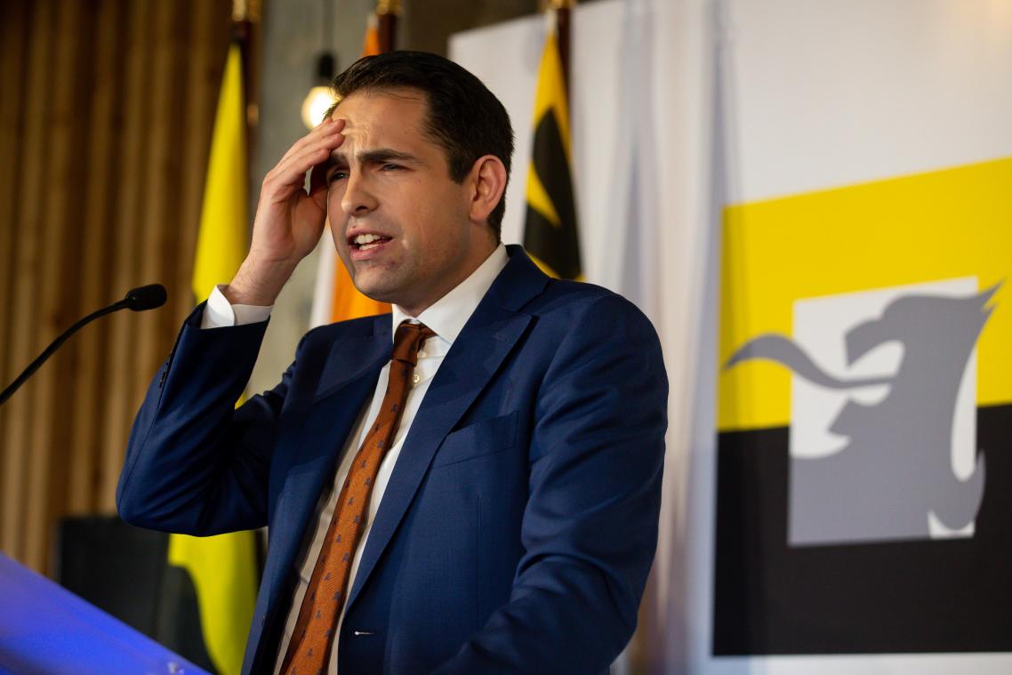 <p>Tom Van Grieken will den Bürger wieder zur Wahlurne schicken.</p>