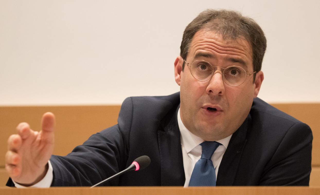 <p>Haushaltsminister David Clarinval</p>