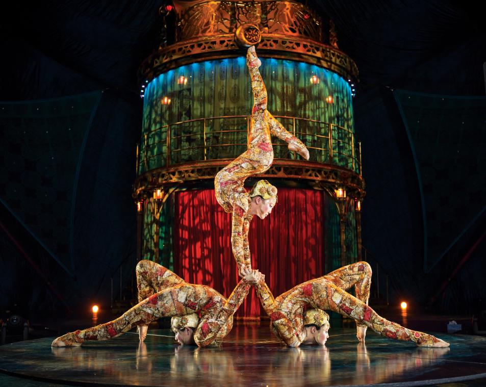 <p>Der „Cirque du Soleil“ steht für Akrobatik auf höchstem Niveau.</p>