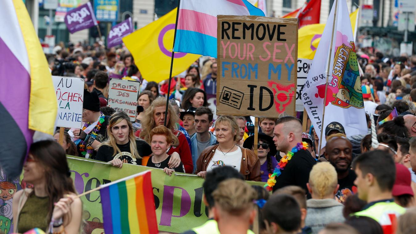 <p>Die Belgien Pride zieht jedes Jahr viele Menschen auf die Straße.</p>