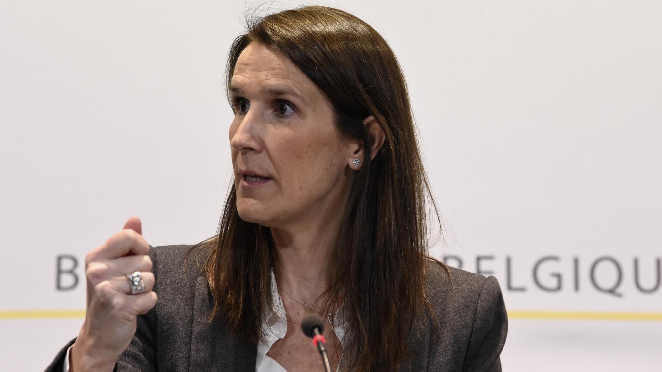 <p>Sophie Wilmès soll heute das Vertrauen der Abgeordnetenkammer erhalten.</p>