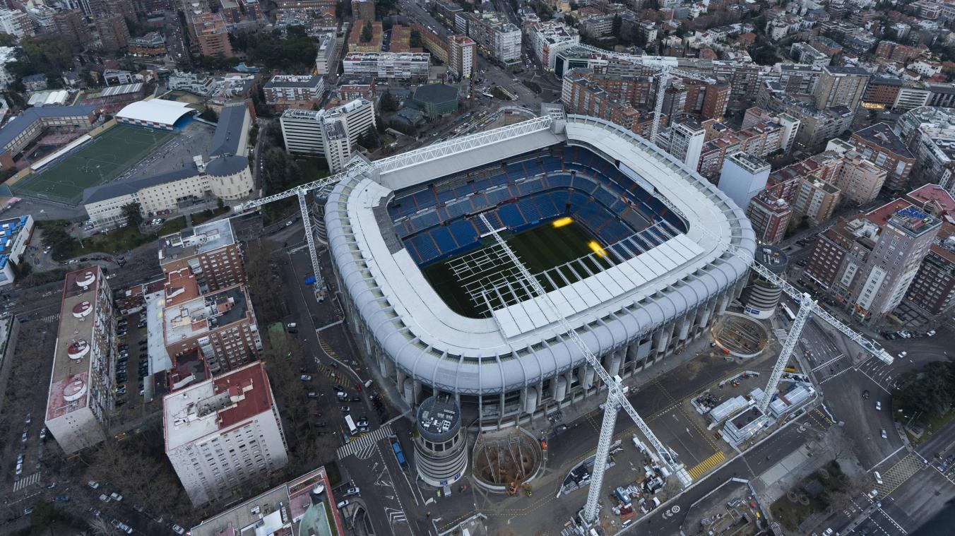 stadion von real madrid