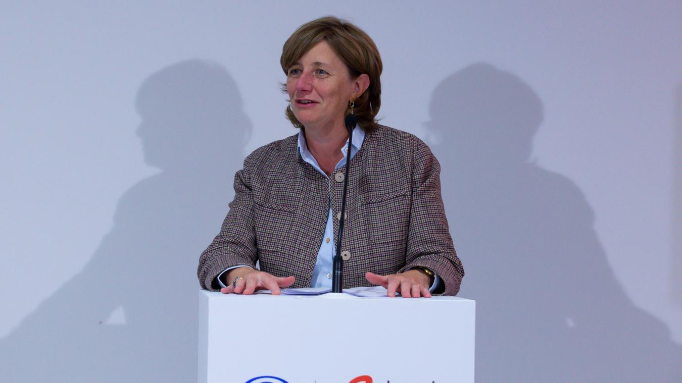 <p>SNCB-Geschäftsführerin Sophie Dutordoir</p>