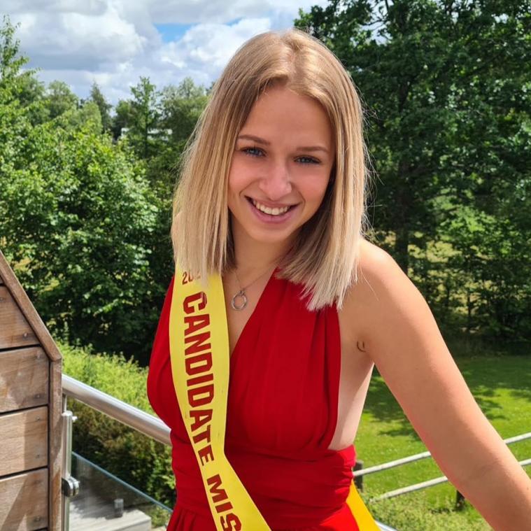 <p>Abigail Steenacker tritt bei der Vorauswahl zur Miss Provinz Lüttich an.</p>