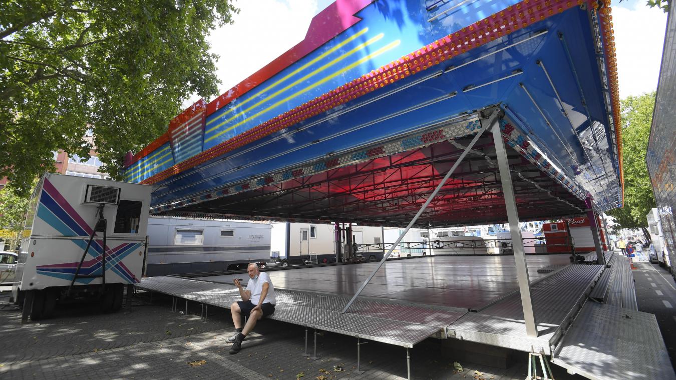 <p>Nach Absage der „Foire Du Midi“: Schausteller demonstieren in Brüssel</p>
