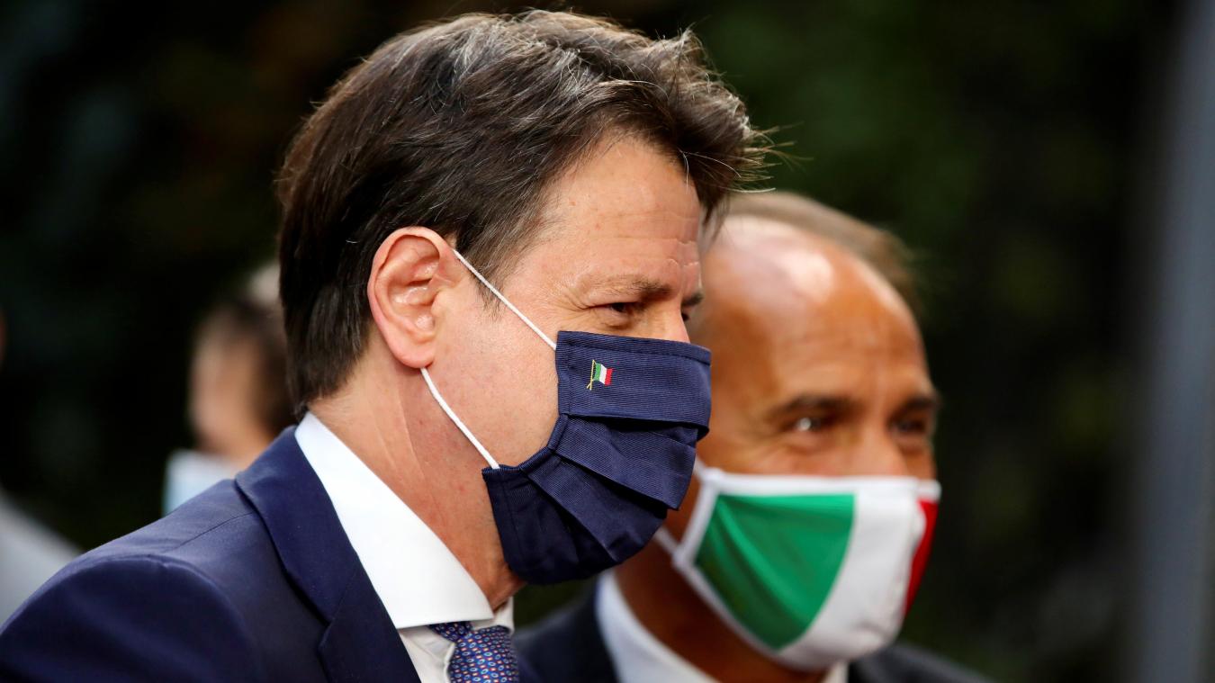 <p>Ministerpräsident Giuseppe Conte</p>