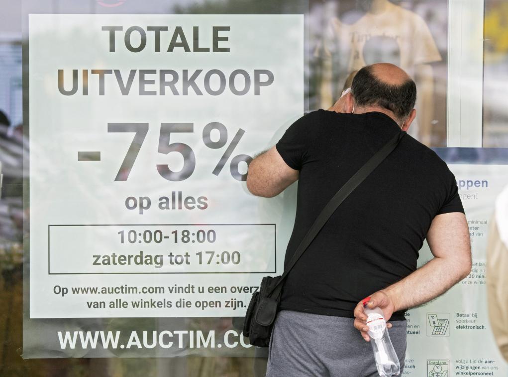 <p>Totalausverkauf in den Schuhhäusern Brantano vor der Übernahme durch Deichmann.</p>