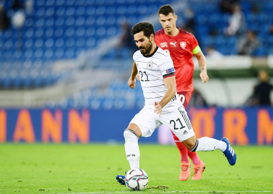 <p>Ilkay Gündogan hatte Deutschland in der 14. Minute in Führung gebracht.</p>