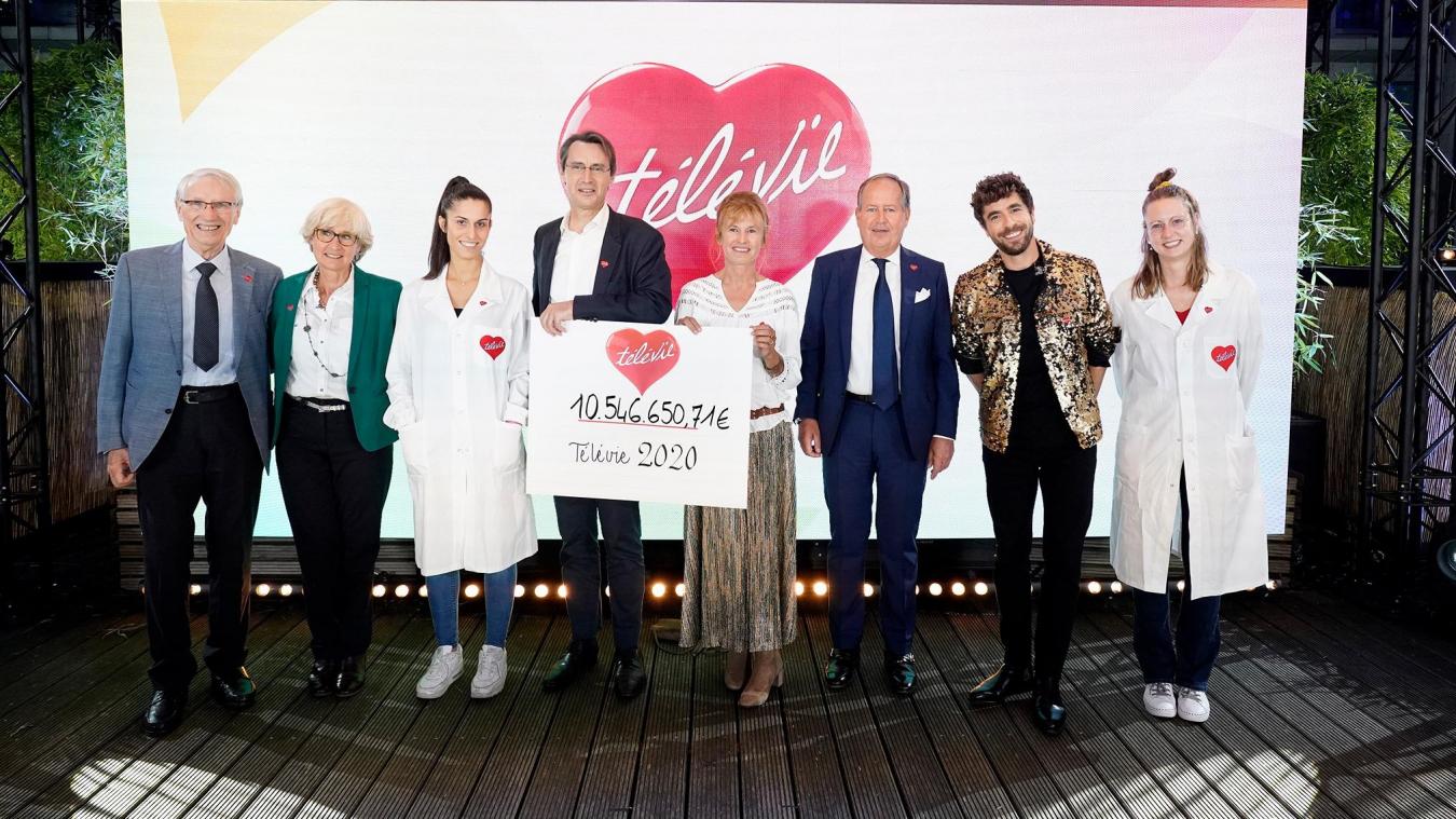 <p>Spendenaktion Télévie bringt 10,5 Millionen Euro ein</p>

