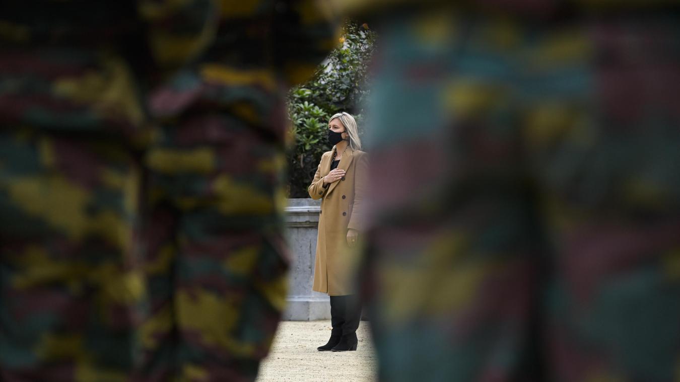 <p>Hat den Abzug der belgischen Truppen angekündigt: Ministerin Ludivine Dedonder.</p>