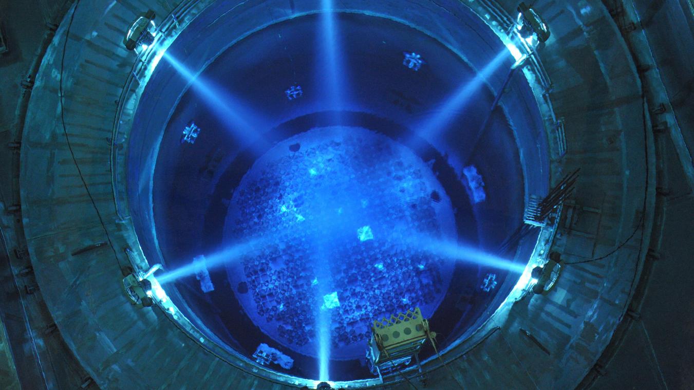 <p>Ein geöffneter Reaktor.</p>