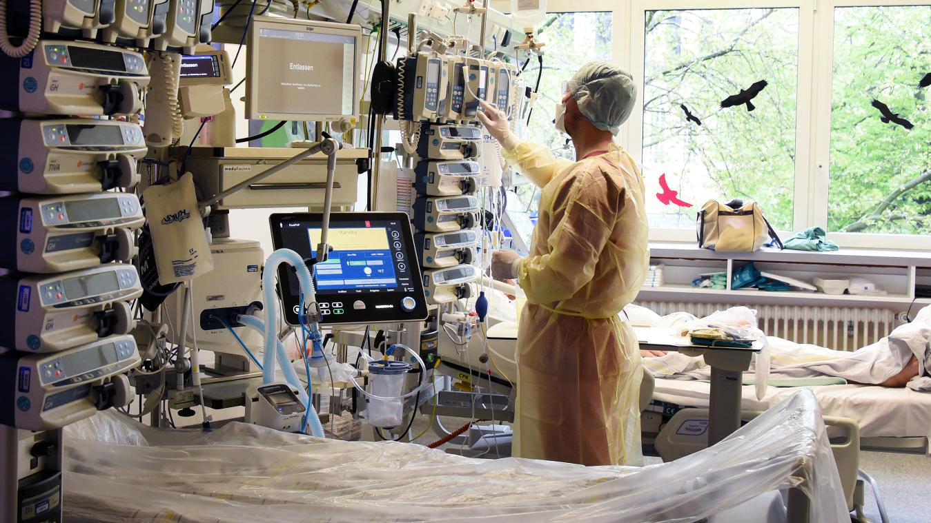 <p>In Belgien ist die Zahl der Covid-Patienten, die intensivmedizinisch versorgt werden müssen, zurückgegangen.</p>