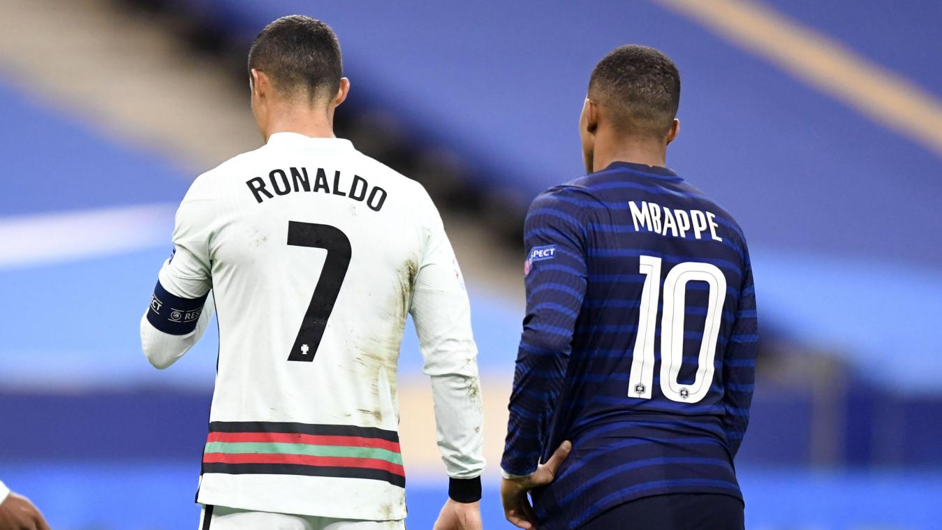 <p>Sie stehen im Fokus: Cristiano Ronaldo und Kylian Mbappé.</p>