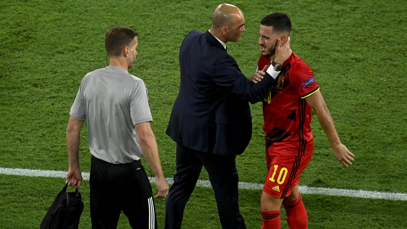 <p>Eden Hazard zog sich gegen Portugal wohl eine Muskelverletzung im Oberschenkel zu.</p>
