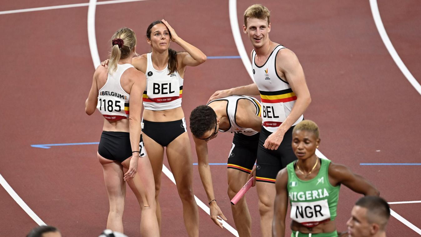 <p>Mixed-Staffel: Belgien im Finale der 4x400 Meter</p>

