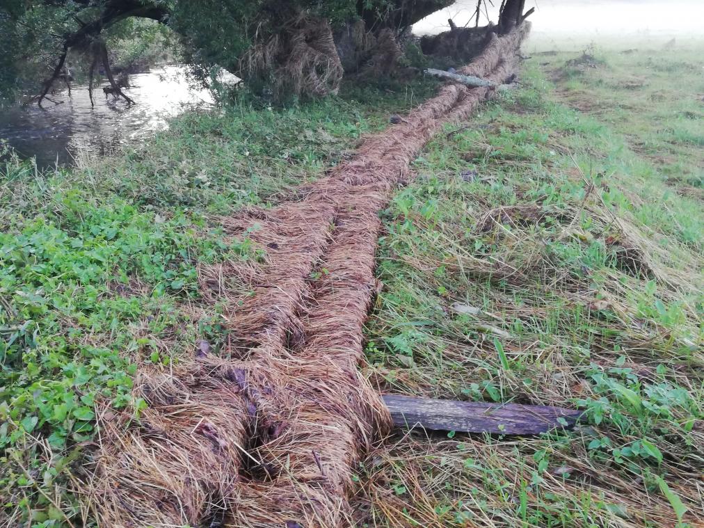 <p>Durch das Hochwasser von Mitte Juli wurden Felder, aber auch Zäune im Ourtal großflächig in Mitleidenschaft gezogen.</p>