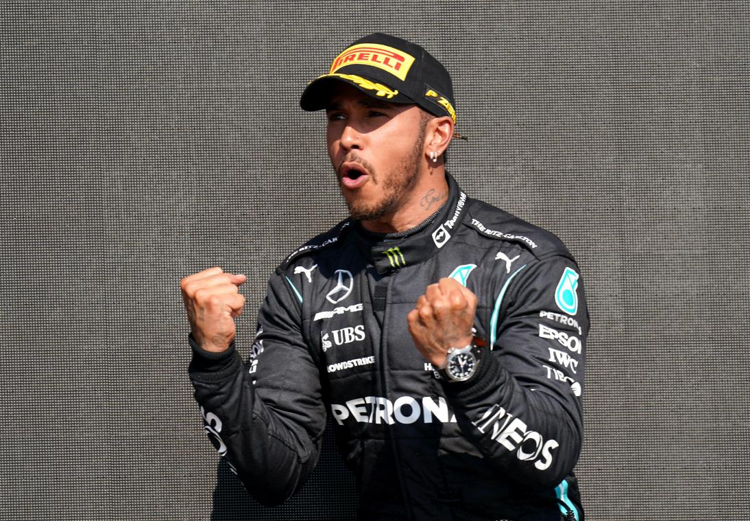 <p>Lewis Hamilton muss sich mit dem Titel des Vizeweltmeisters zufrieden geben.</p>