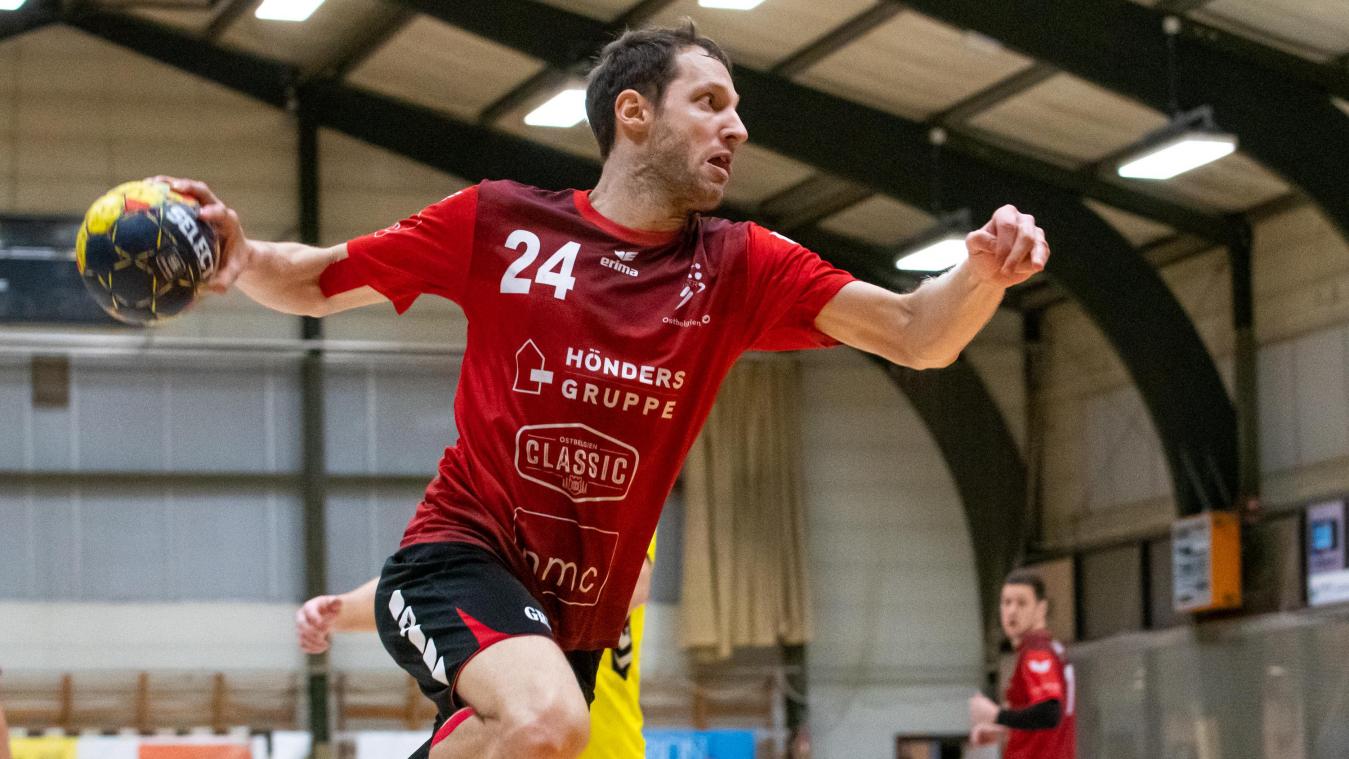 <p>Mikaël Fissette hängt die Handballschuhe an den Nagel.</p>