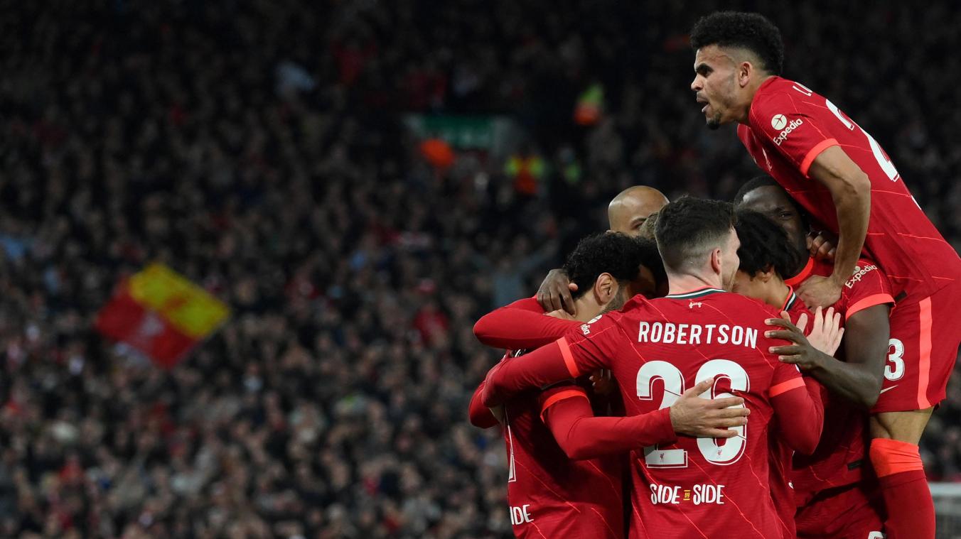 <p>Liverpool mit einem Bein im Champions-League-Finale</p>
