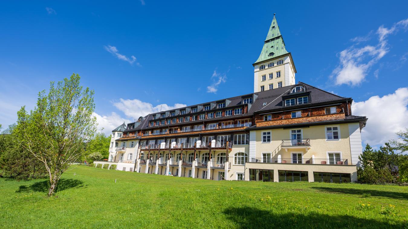 <p>Auf Schloss Elmau in Garmisch-Partenkirchen findet der G7-Gipfel statt.</p>