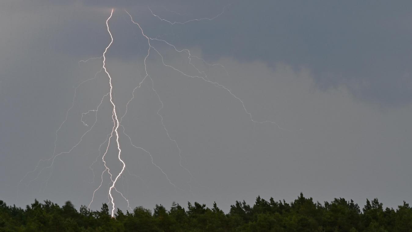 <p>KMI warnt vor Unwettern</p>
